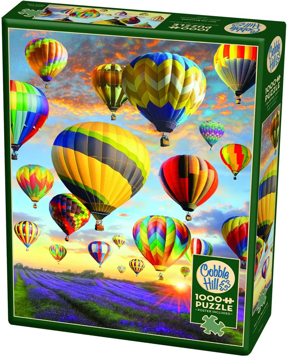 Cobble Hill Hot Air Balloons Puzzel 1000 Stukken - Meerkleurig
