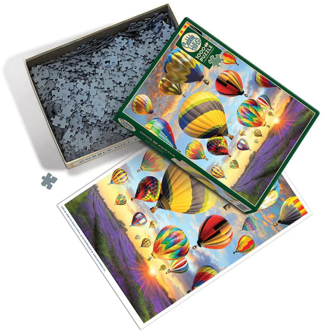 Cobble Hill Hot Air Balloons Puzzel 1000 Stukken - Meerkleurig