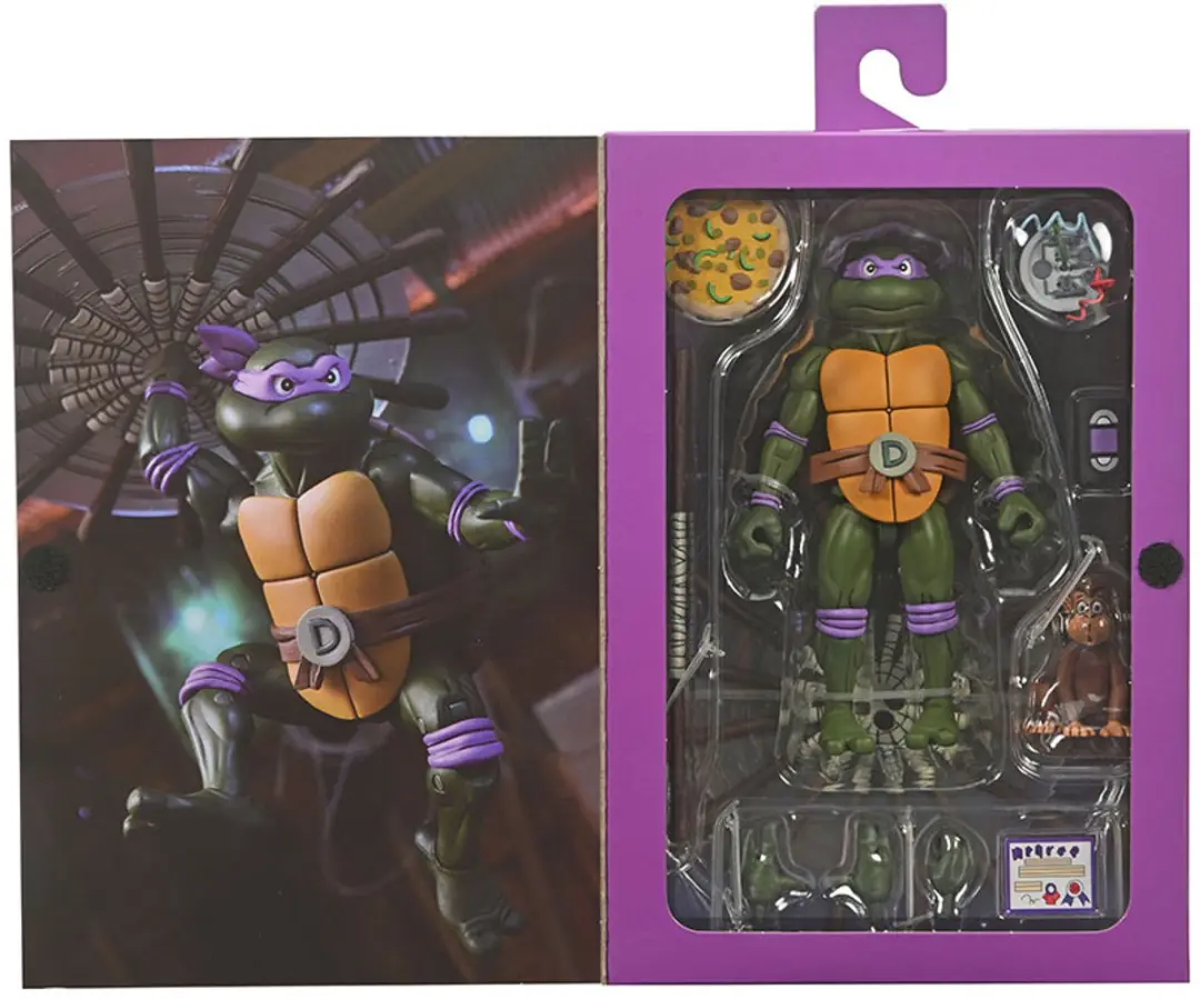 Neca Teenage Mutant Ninja Turtles Ultimate Donatello Action Figure - 18 cm - Multicolor - afbeelding 2 van 6