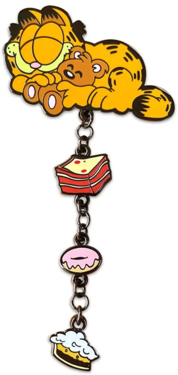 Youtooz Garfield Dangling Pin Badge