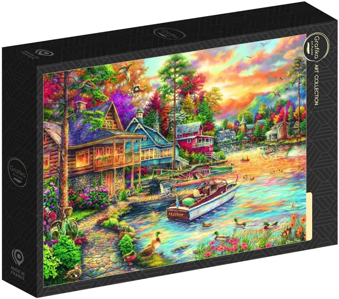 Grafika puzzel Freedom at the Lake