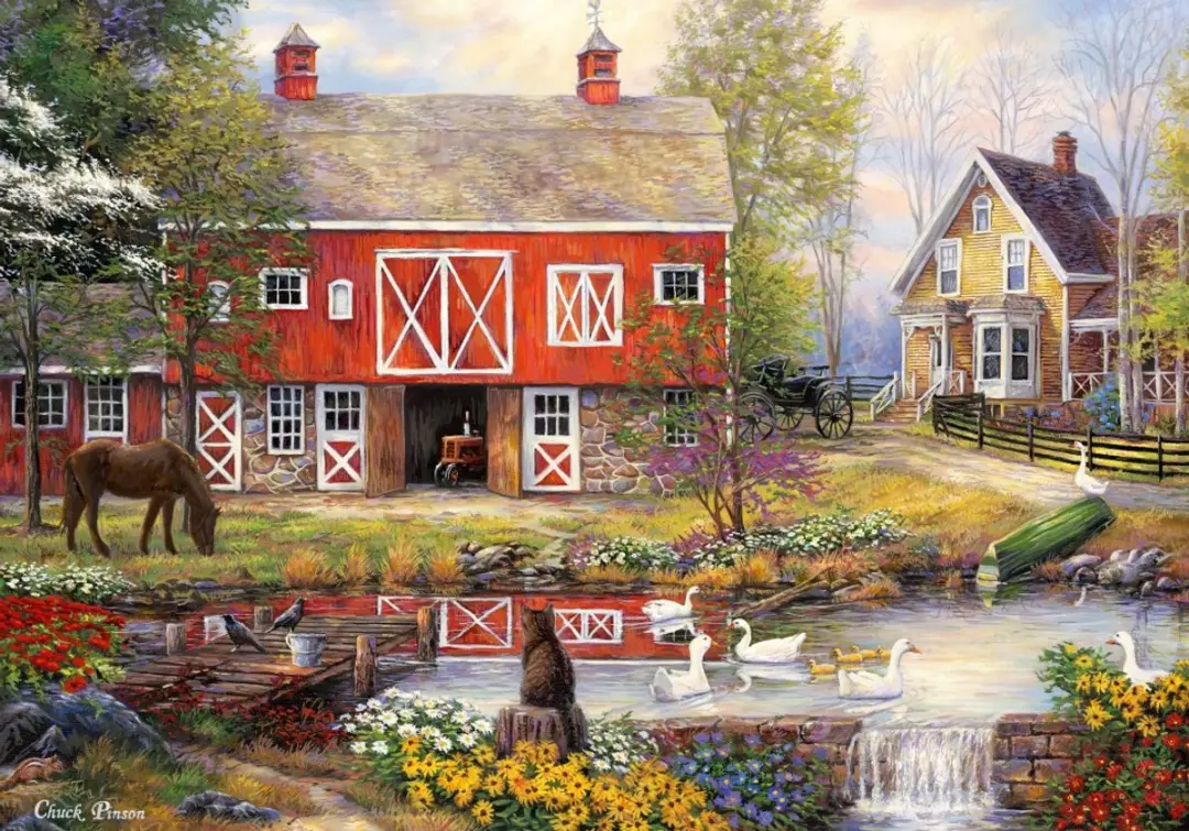 Grafika puzzel Chuck Pinson
