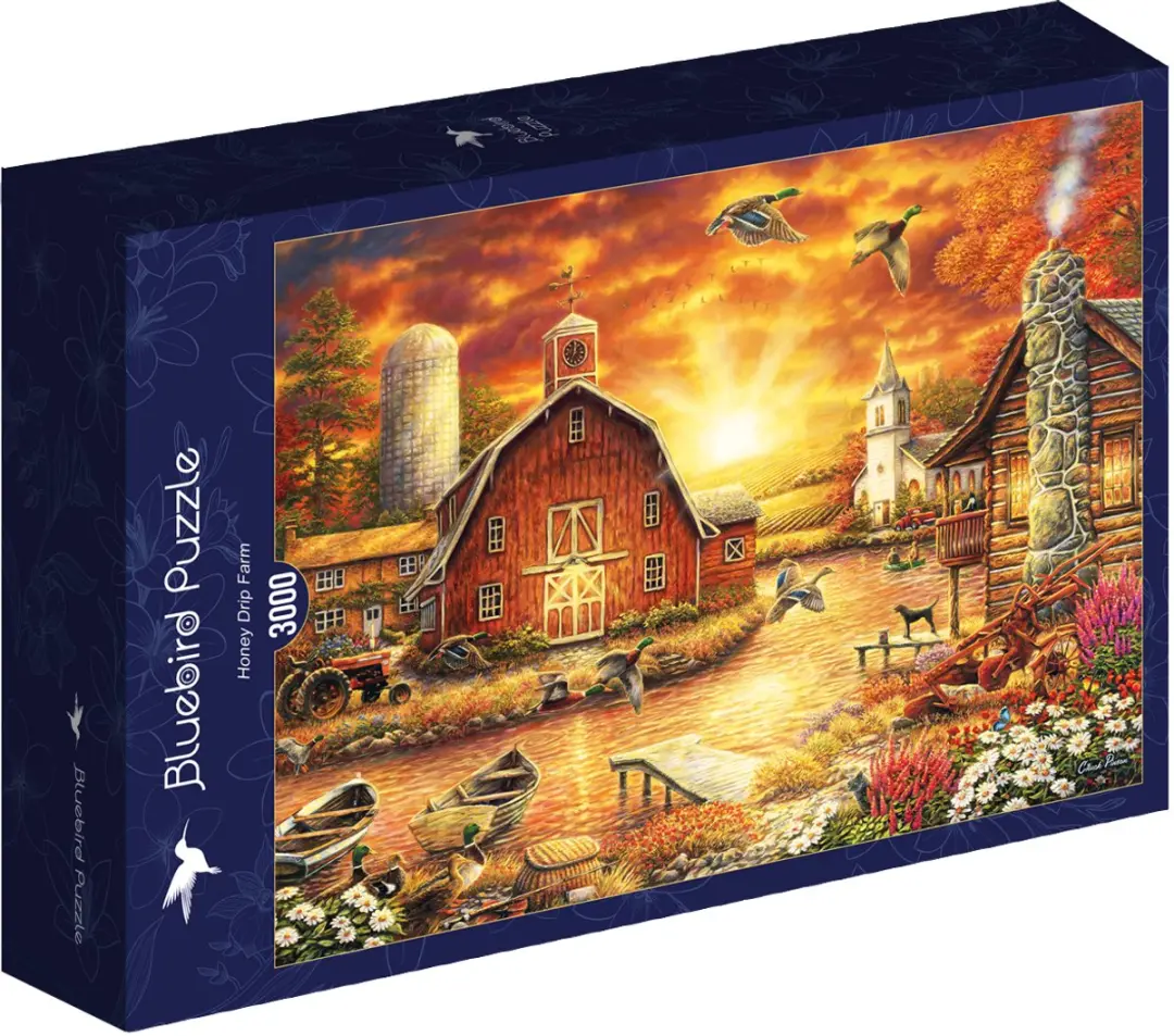 Bluebird Puzzle Chuck Pinson Honey Drip Farm 3000 Stuks - 3000 Puzzelstukken