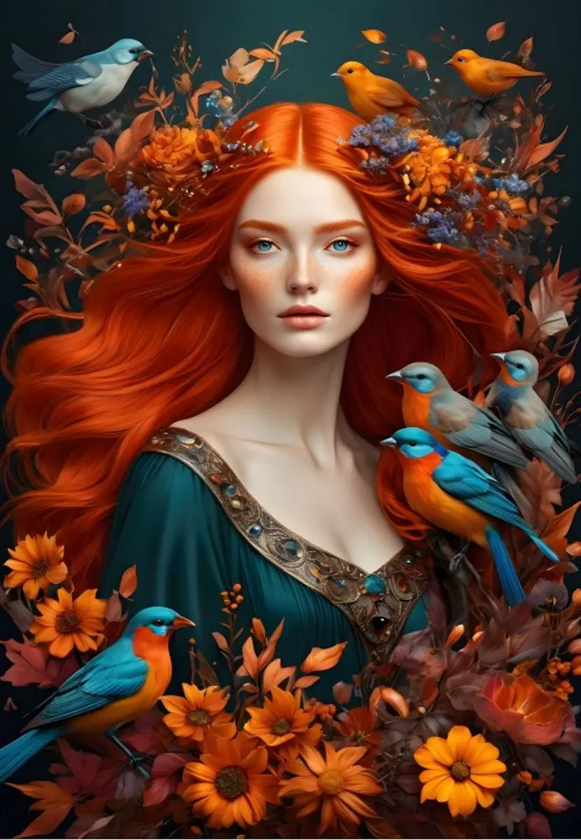 Bluebird Puzzle legpuzzel Flora