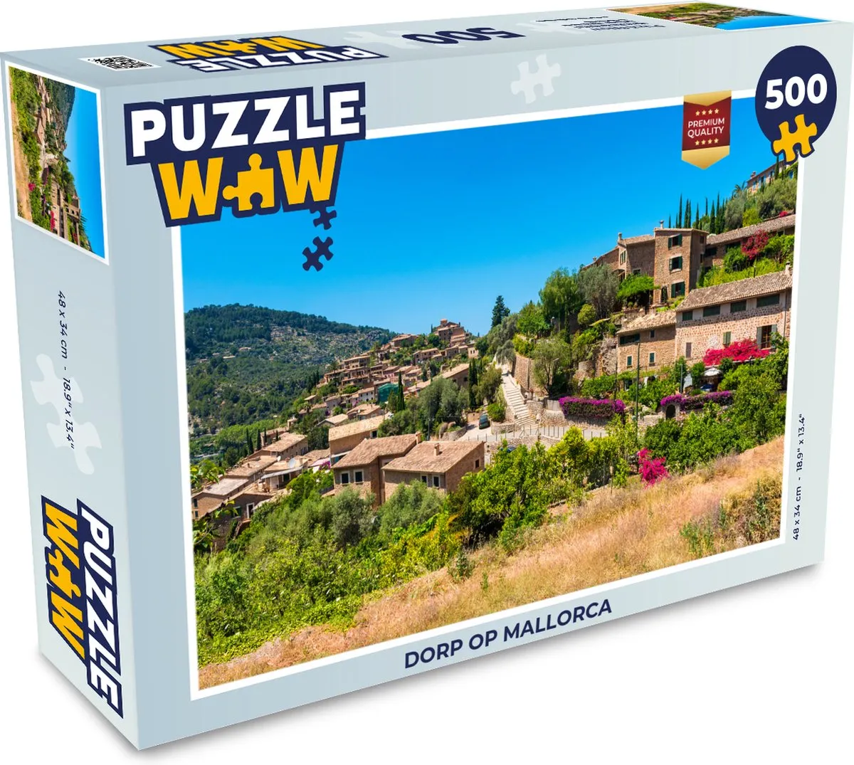 PuzzleWow Mallorca Legpuzzel 500 Stuks