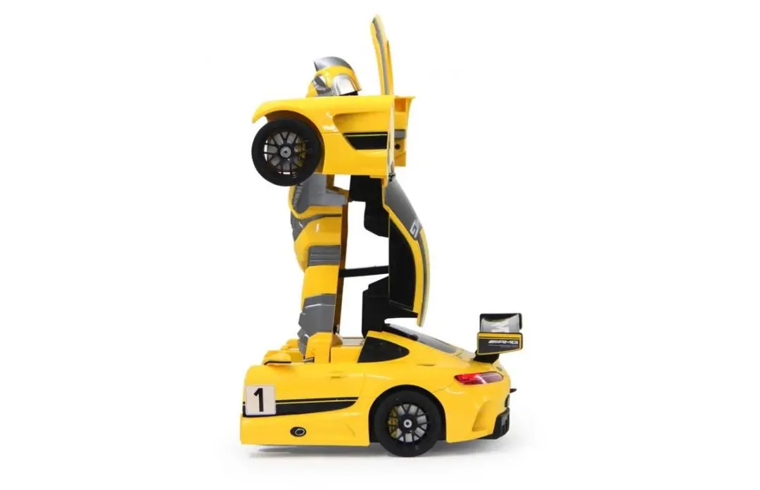 Jamara RC Auto Mercedes-Benz AMG GT3 Transformer Geel 1:14 - 2,4GHz