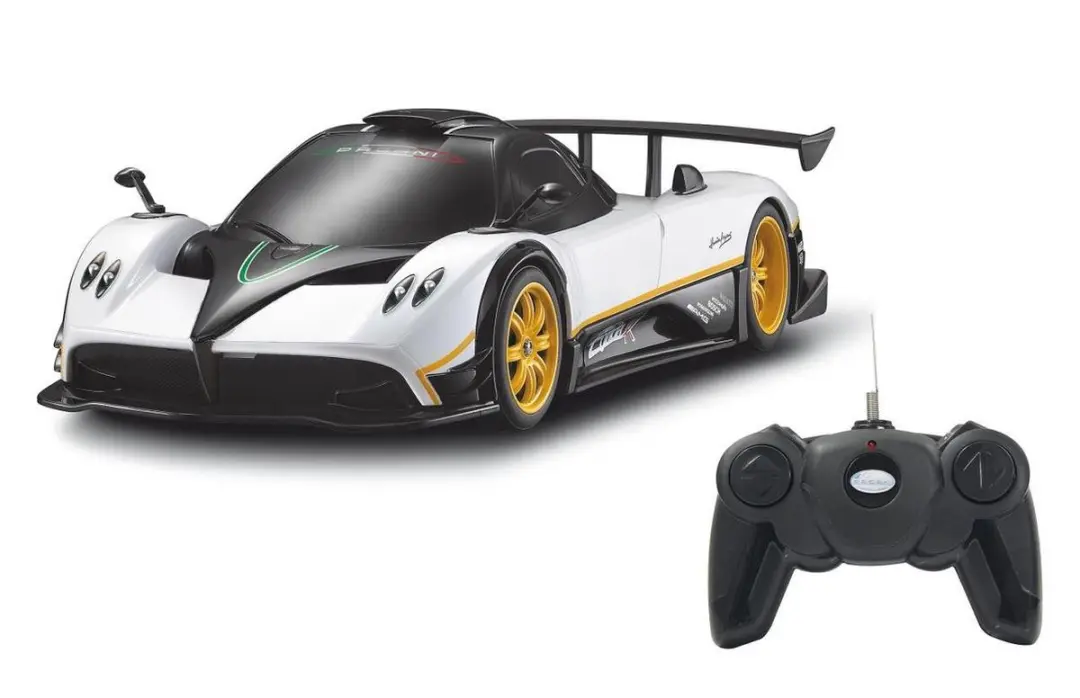 Jamara Rastar RC Pagani Zonda R 1:14 40 MHz - Wit - afbeelding 6 van 6