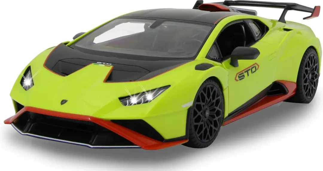 Jamara RC voertuig Auto - 402125 RC Sport Auto - Lamborghini Huracan STO - Groen RC Model Kant en Klaar - 1:14 Bestuurbare Auto