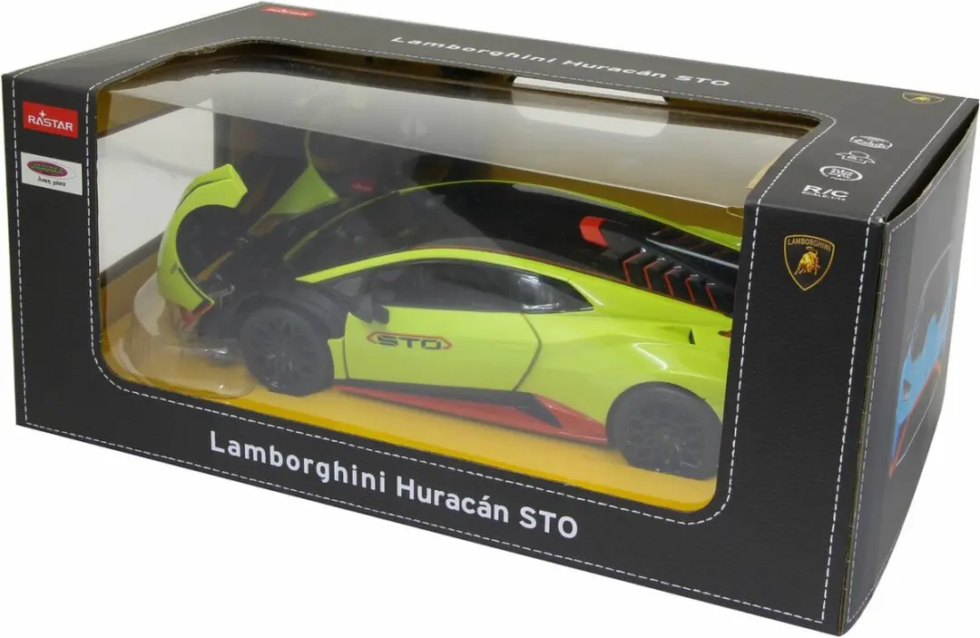 Jamara RC Sportauto Lamborghini Huracán STO 1:14 - Groen - afbeelding 6 van 6