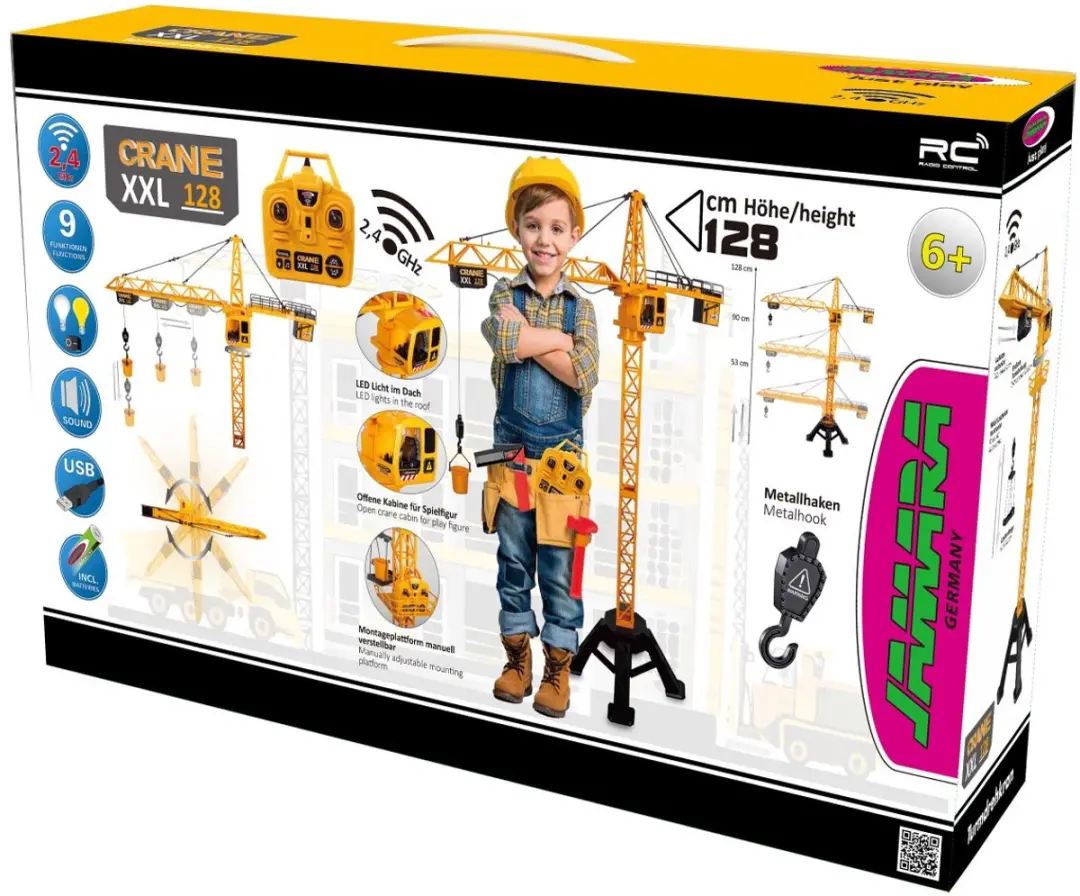 Jamara RC Torenkraan XXL 128 JAM406320 - 128cm - Multi - afbeelding 6 van 6