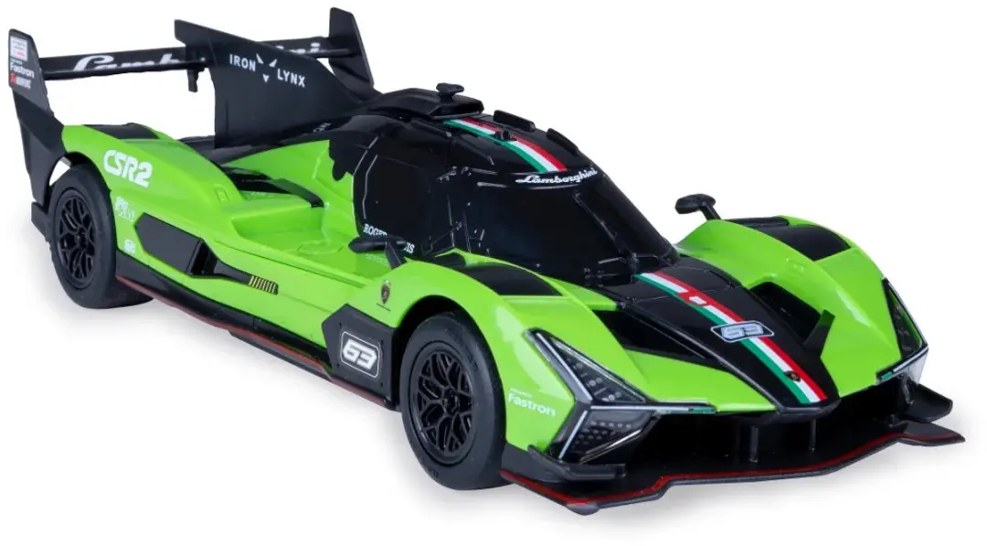 Jamara RC voertuig Auto - 402206 RC Sport Auto Lamborghini SC63 LMDH - Groen - 2,4GHz RC Model Kant en Klaar - 1:24 Bestuurbare Auto