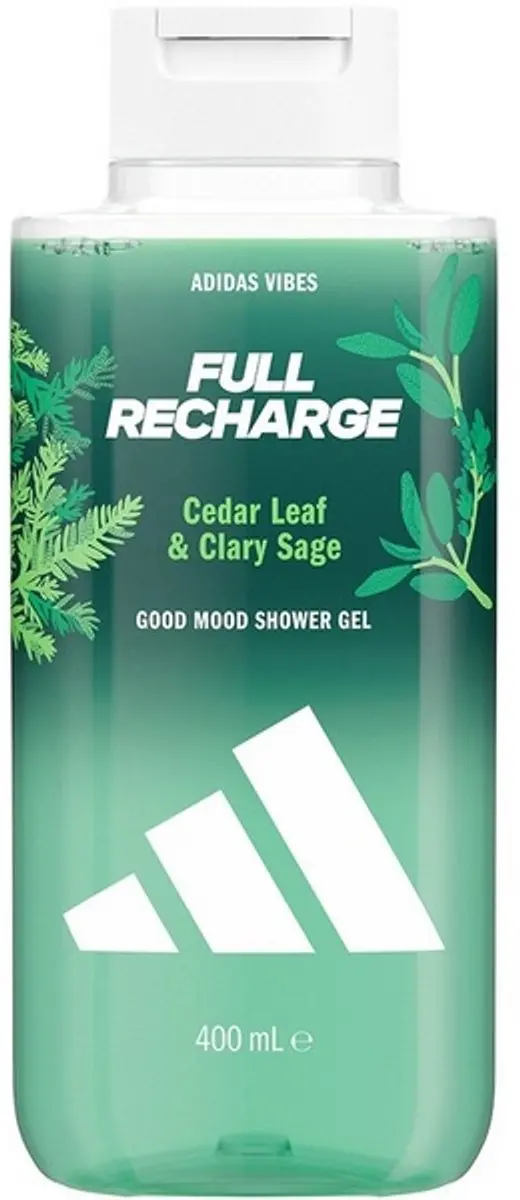 Adidas Vibes Full Recharge Douchegel 400ml