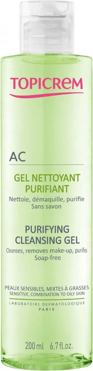 Topicrem Ac Purifying Cleansing Gel 200ml