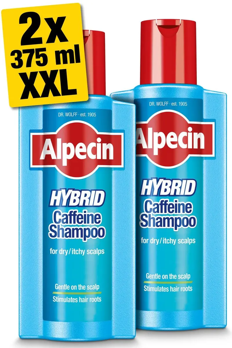 Alpecin Hybrid Shampoo 2x 375ml