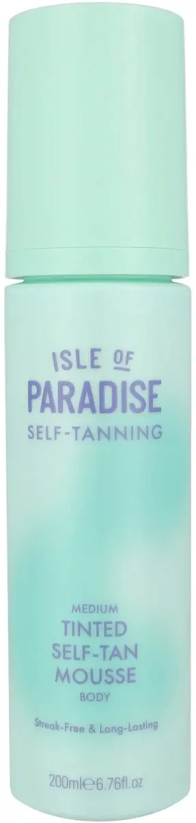 Isle of Paradise Medium Self Tanning Mousse 200ml