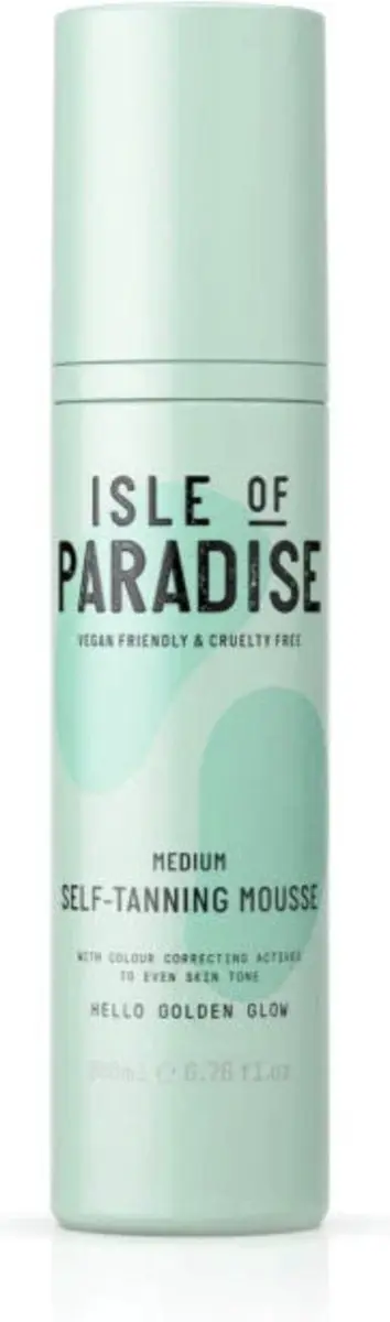 Isle of Paradise Medium Self Tanning Mousse 200ml