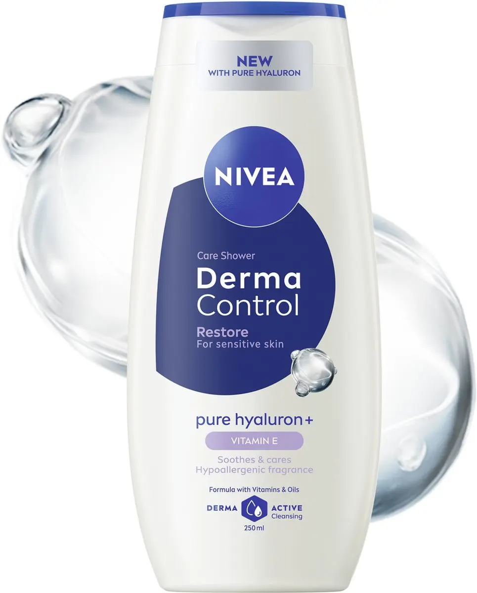 NIVEA Derma Control Douchegel Hyaluronzuur 250ml