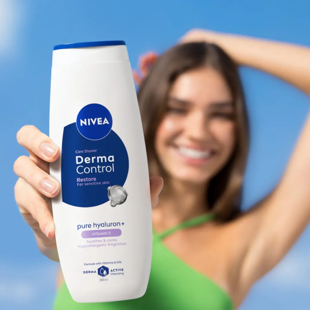 NIVEA Derma Control Douchegel Hyaluronzuur 250ml