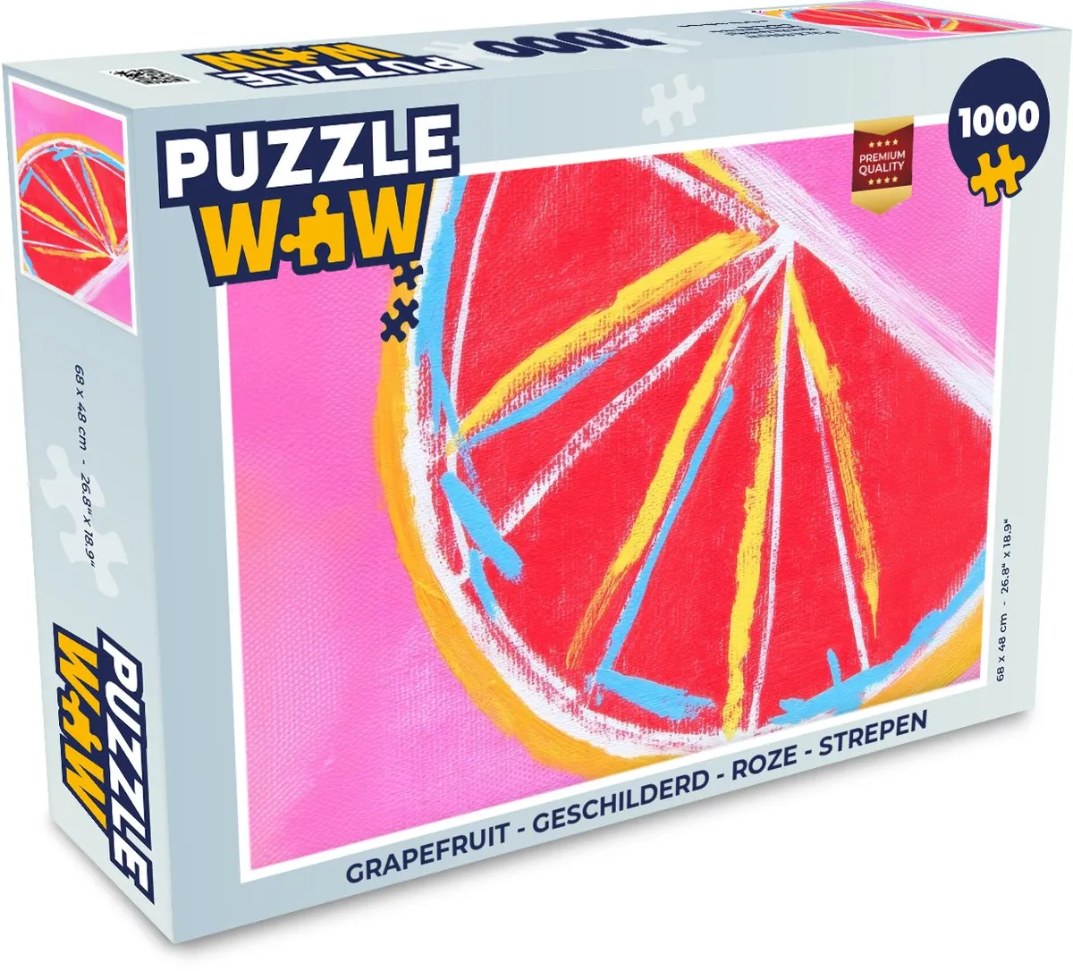 PuzzleWow Grapefruit Legpuzzel 1000 Stuks