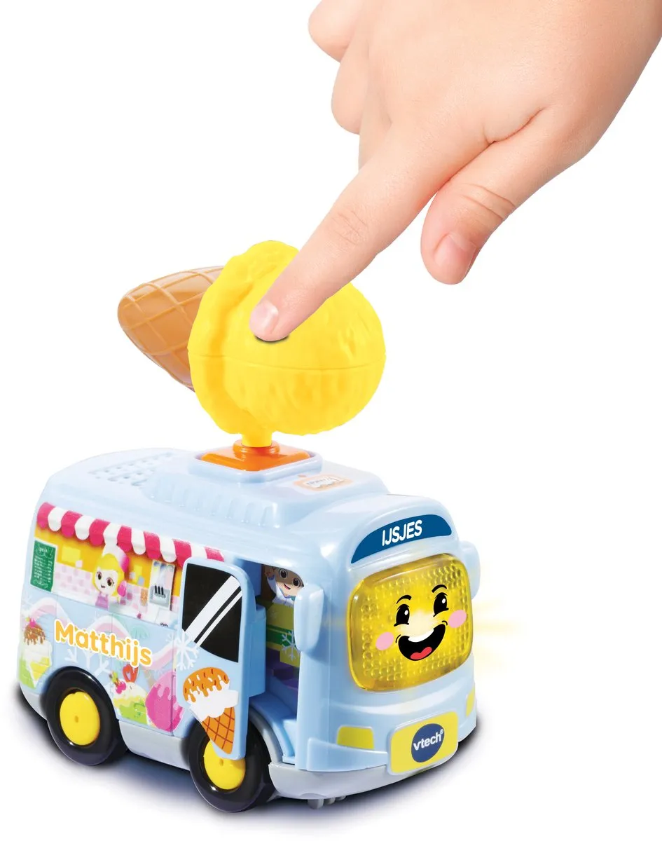VTech Toet Toet Auto Matthijs IJscowagen - Lichtblauw