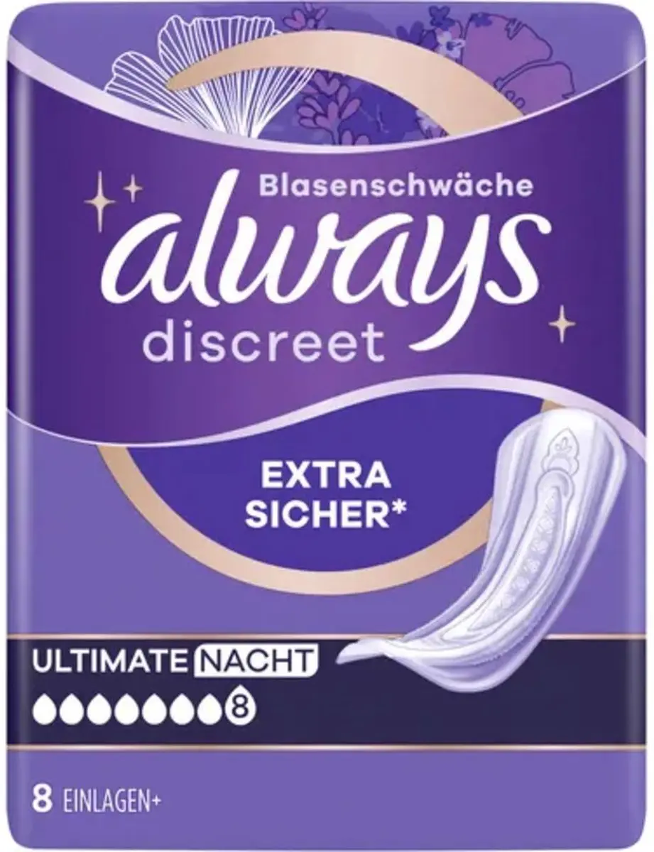 Always Discreet Maxi Night Incontinentieverband