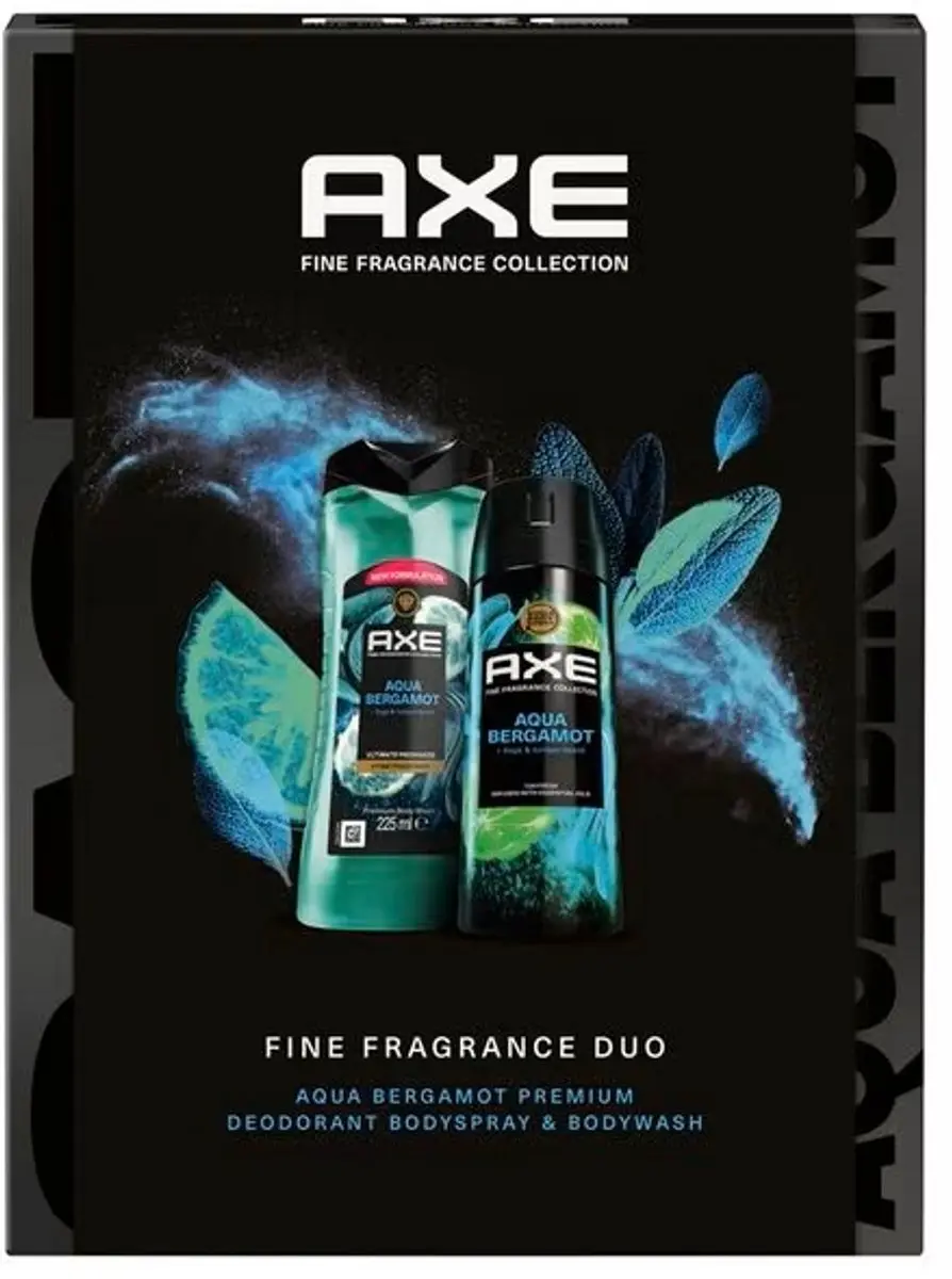 Axe Aqua Bergamot Douche + Deo (1 set)