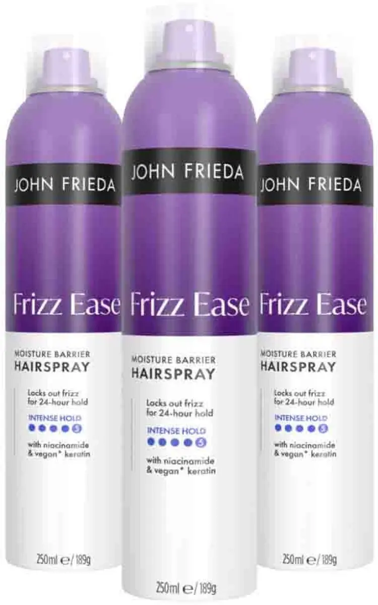 John Frieda Frizz Ease Moisture Barrier Hairspray - 3x250ml