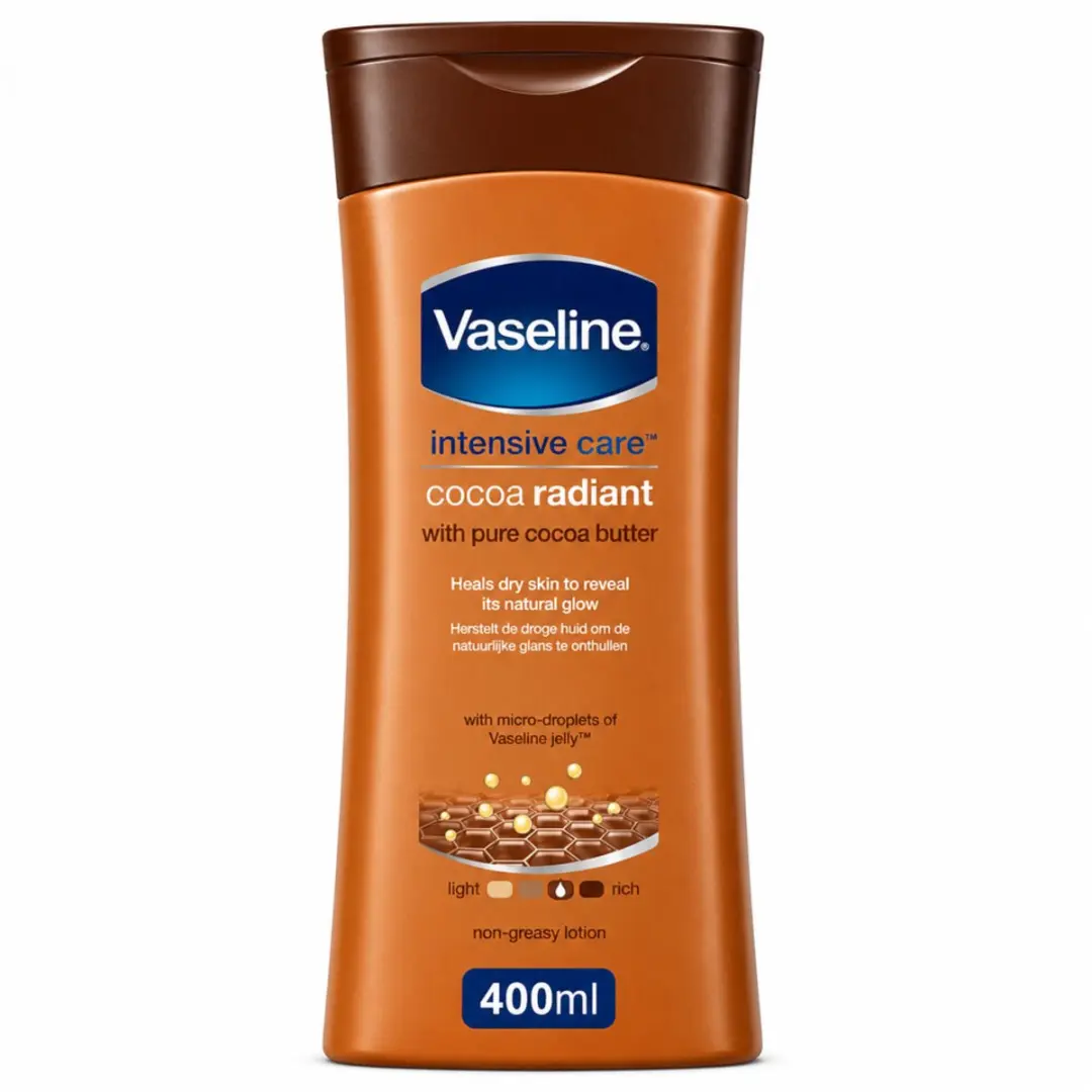Vaseline Cocoa Radiant Bodylotion 3x400ml