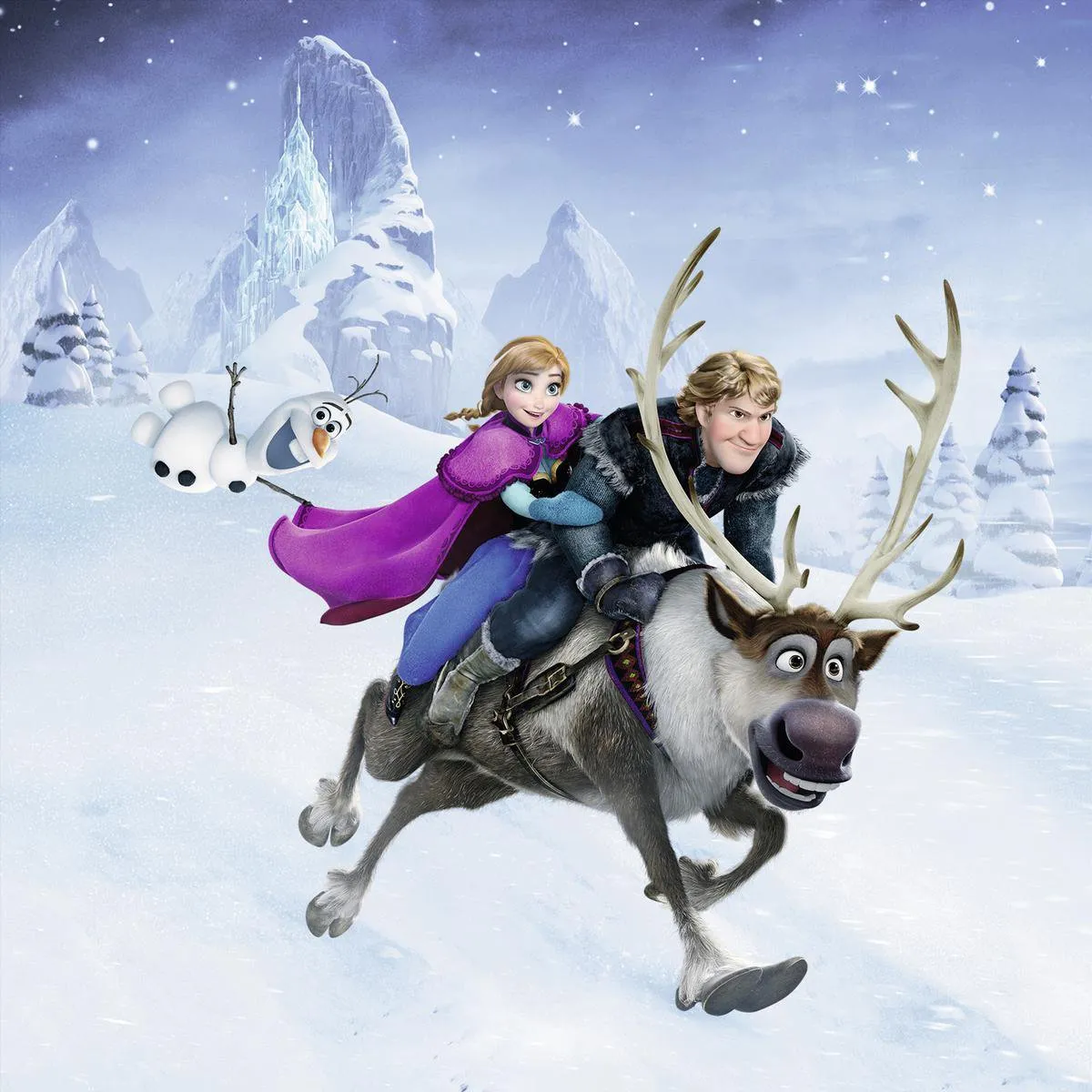 Ravensburger Disney Frozen Avontuur in Winterland Puzzel - 3x49 Stuks - afbeelding 2 van 6