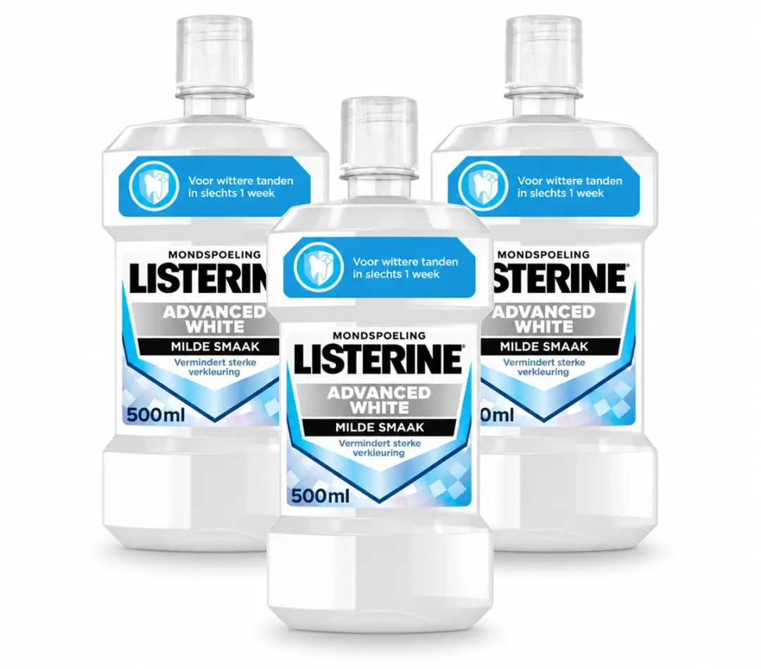 3 x Listerine