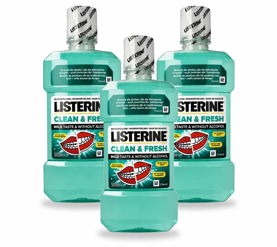 3 x Listerine