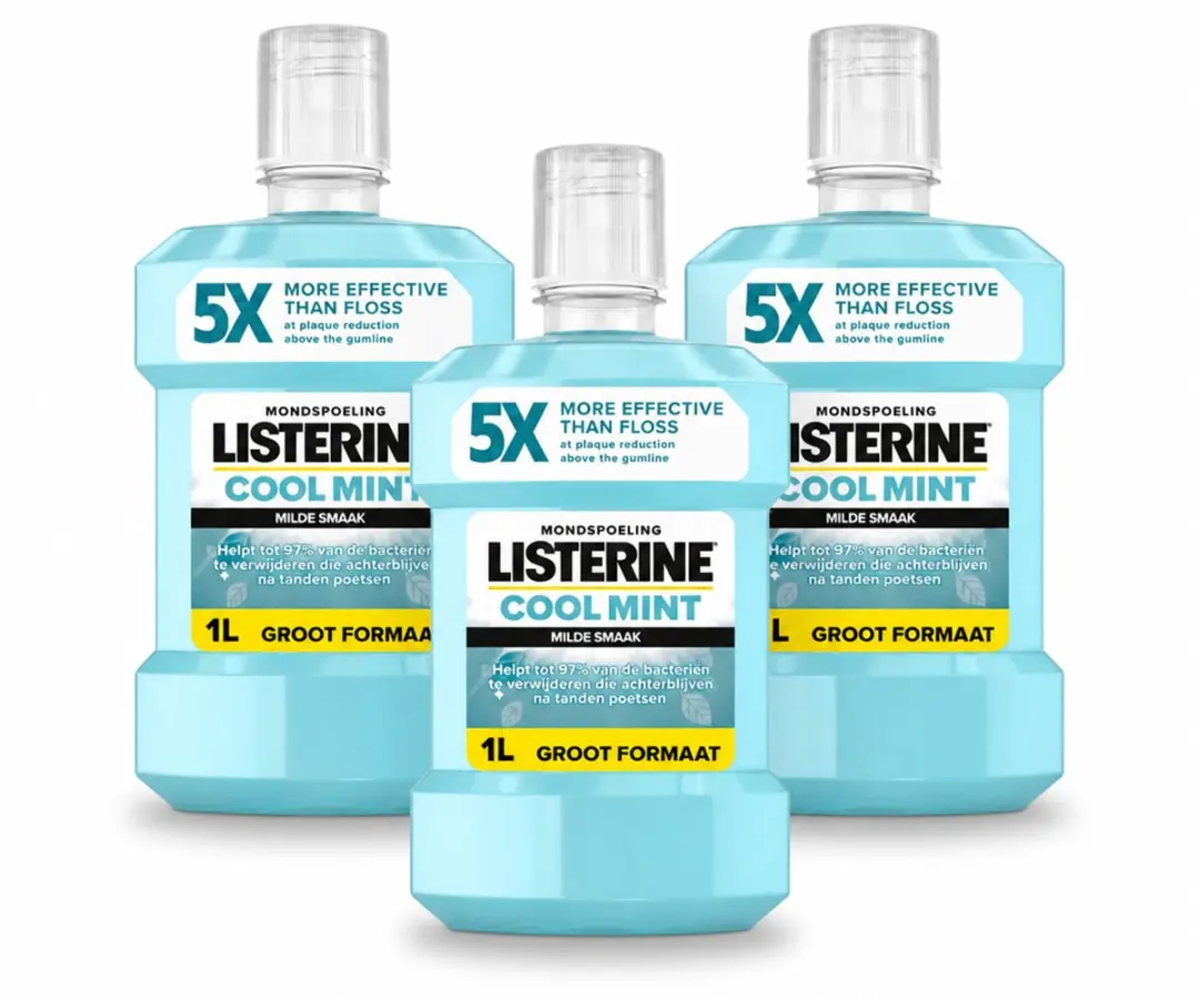 3 x Listerine