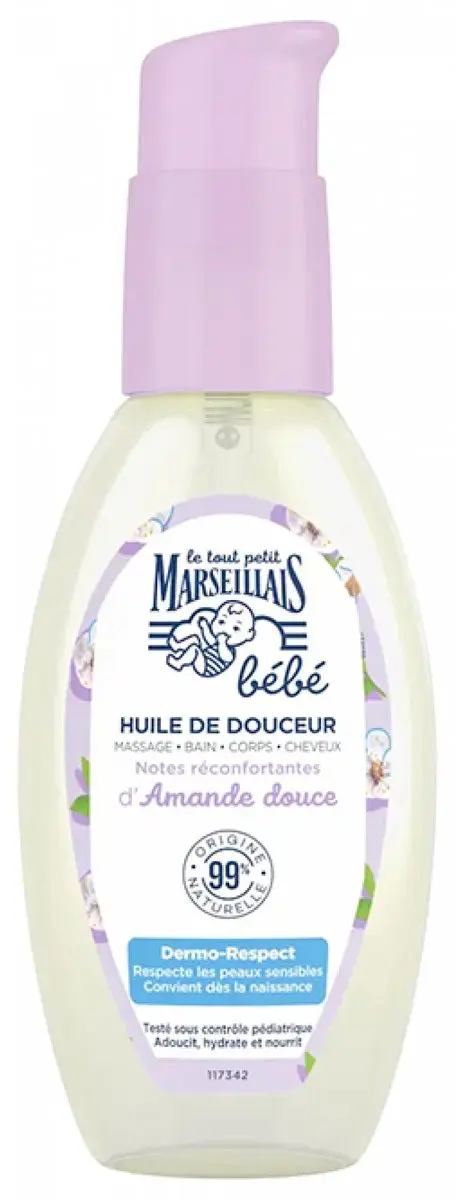 Le Petit Marseillais Baby Zachte Zoete Amandelolie 118 ml