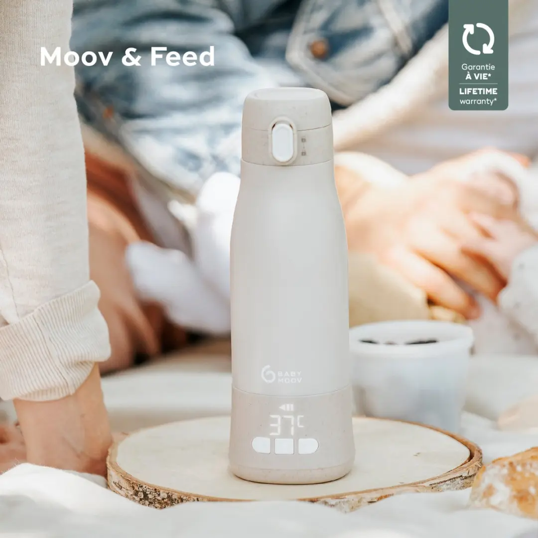 Babymoov Moov & Feed Flessenwarmer - Sand - afbeelding 3 van 6