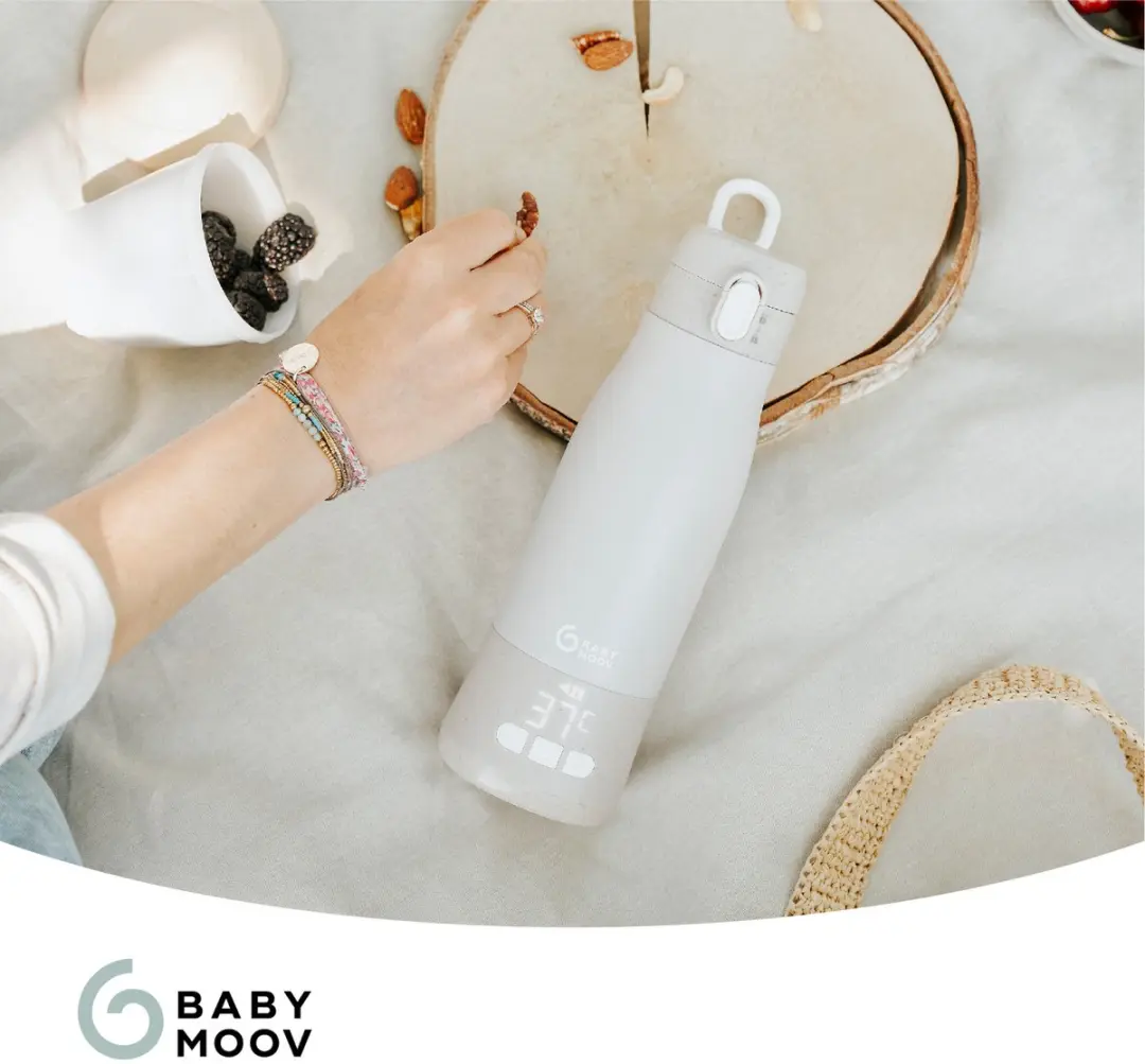 Babymoov Moov & Feed Flessenwarmer - Sand - afbeelding 4 van 6