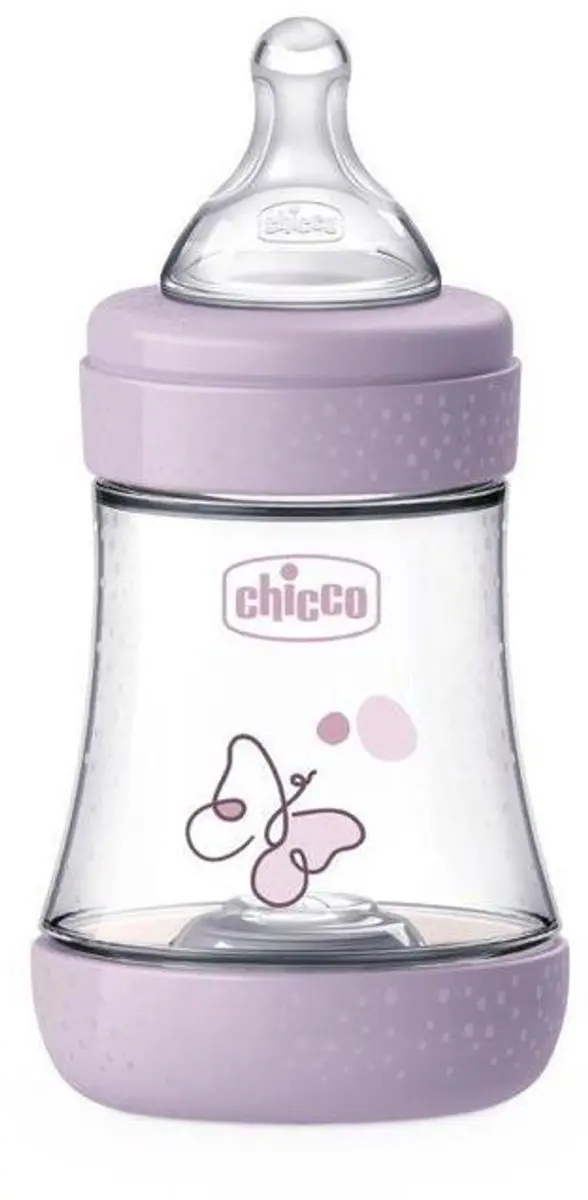 Chicco Perfect5 babyfles 150ml siliconen speen