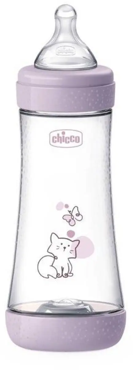 Chicco Perfect5 babyfles 300ml siliconen speen