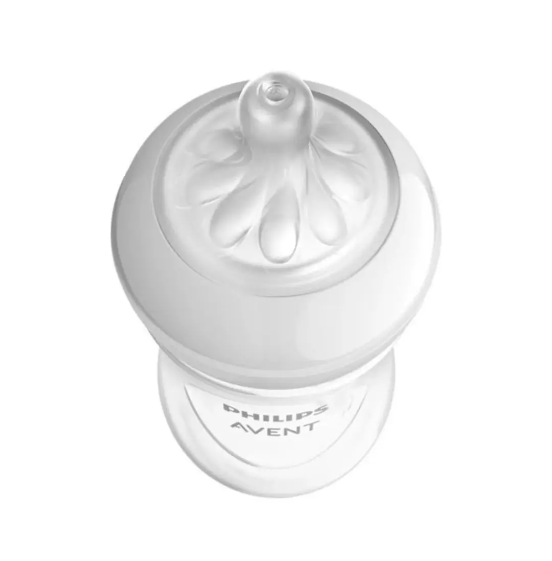 Philips Avent Natural Response Babyfles 260ml - Blauw - afbeelding 2 van 3