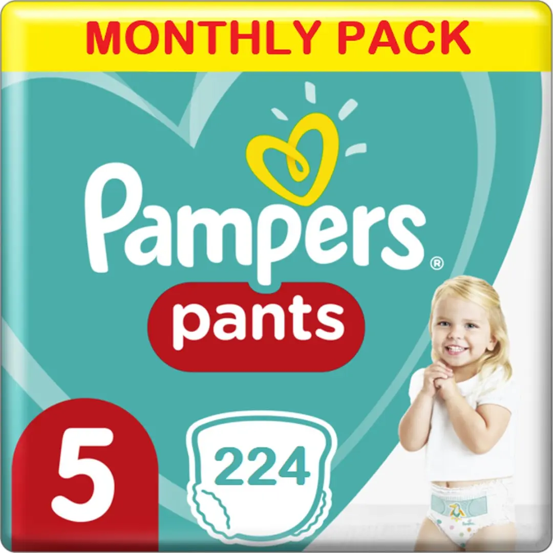 Pampers Baby Dry Nappy Pants Maat 5