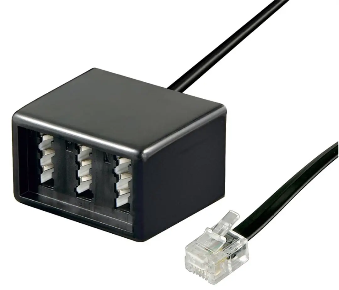 Goobay TAE Telefoonadapter 3x TAE naar RJ11/RJ14 - 10 Stuks