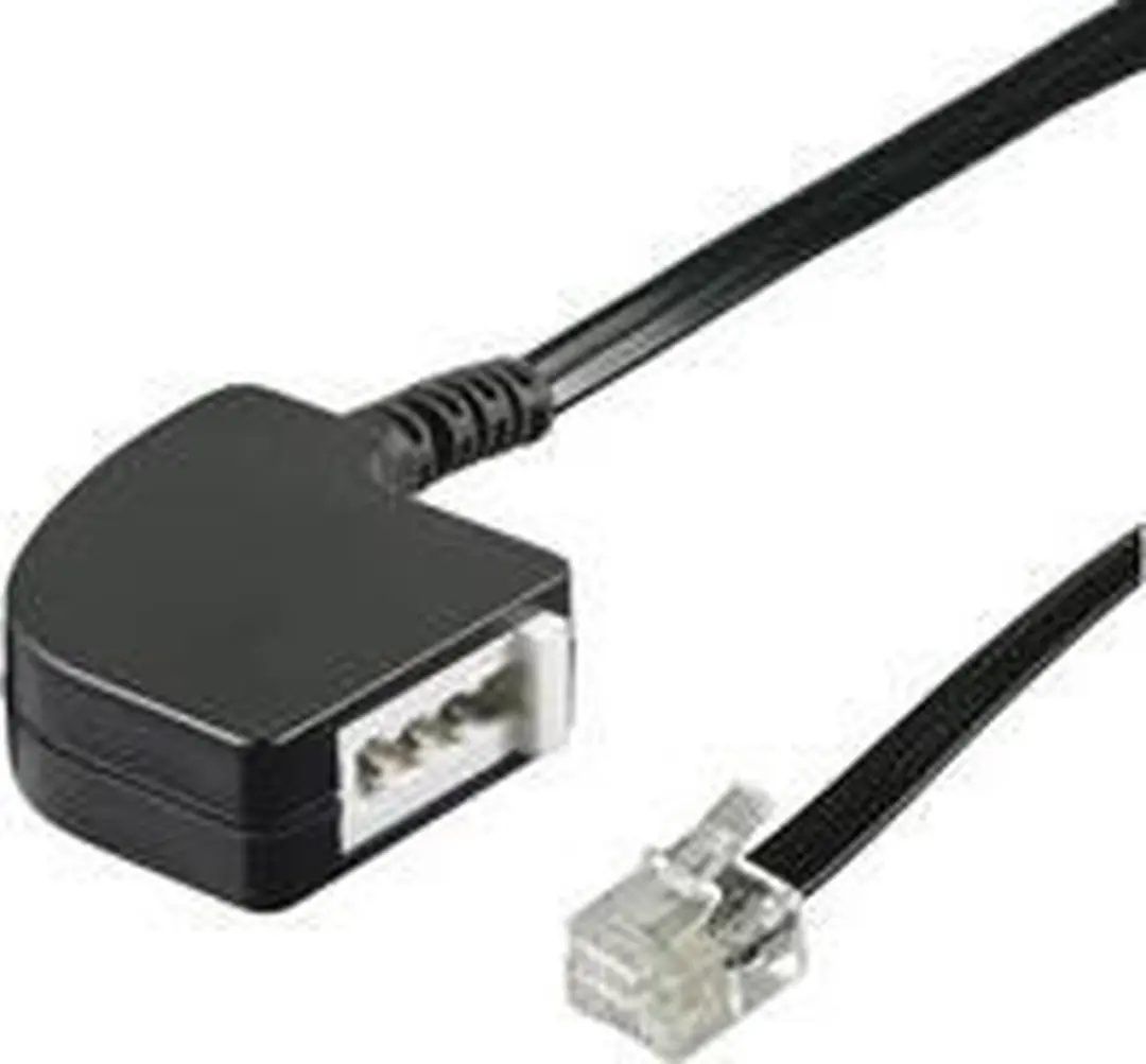 Goobay TAE-F naar RJ11/RJ14 Adapterstekker