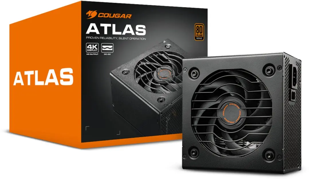 Cougar CGRBD-750 Voeding 750W - ATX 20+4 Pin - Zwart