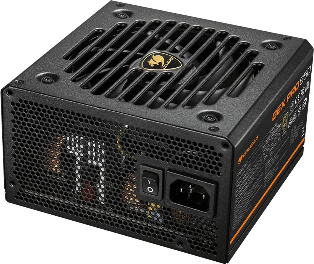 Cougar GEX Pro 750W ATX3.1 Voeding - Zwart