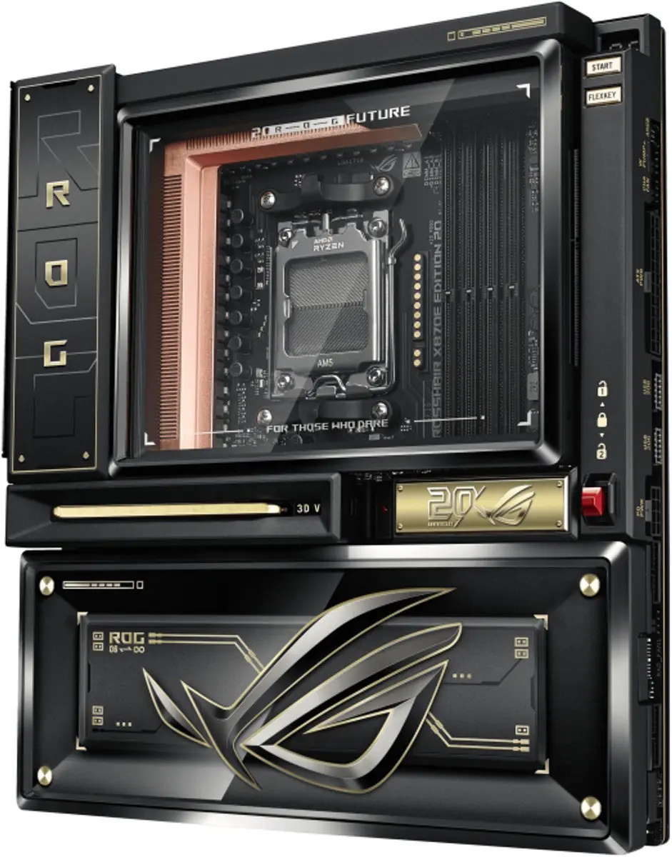 ASUS ROG Crosshair X870E Edition 20 - AM5 ATX Moederbord - afbeelding 6 van 6