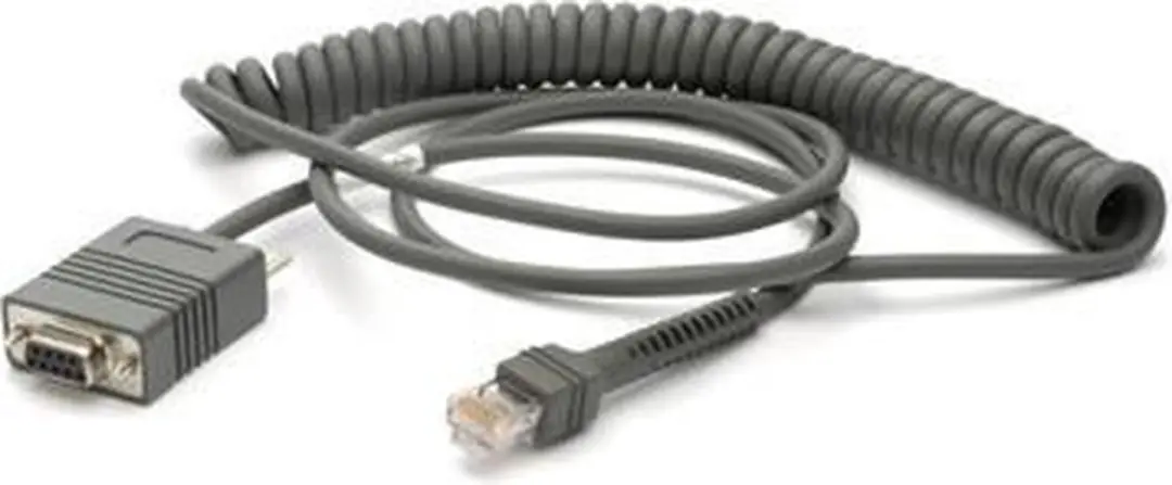 Zebra CBA-R02-C09PAR RS232 Kabel - Grijs