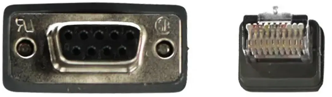 Zebra CBA-R02-C09PAR RS232 Kabel - Grijs
