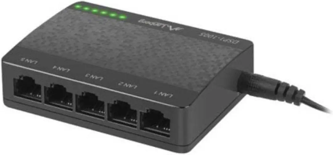 Lanberg DSP1-1005 5-Poorts Switch 10Gbps