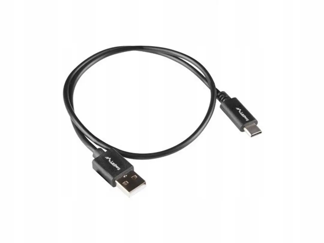 Lanberg CA-USBO-15CU-0005-BK USB-kabel A naar C - 0,5m - Zwart - afbeelding 4 van 5