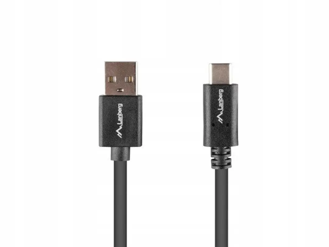 Lanberg CA-USBO-15CU-0005-BK USB-kabel A naar C - 0,5m - Zwart - afbeelding 5 van 5