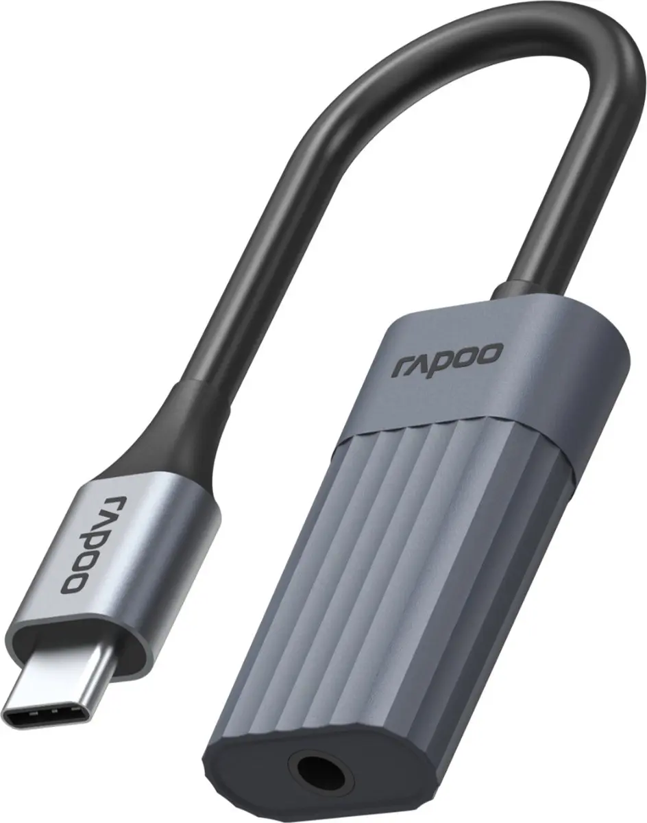 Rapoo UCA-1012 USB-kabel 0,15 m USB C Zwart